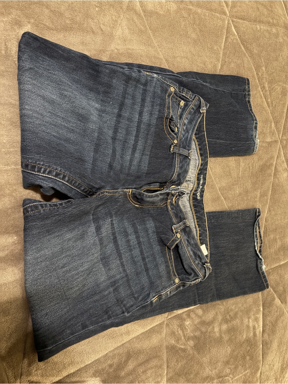 Maurices Dark Blue Skinny Jeans